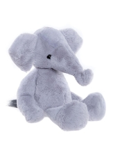 Effie Elephant Cloudy Gris L, Charlie Bears (02063)