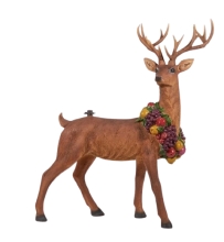 Base De Ciervo Para Pino Al. 102 X 81 X 38 C1, Natural, Deco Spirit (80513)