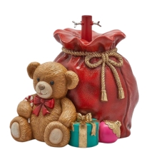 Base De Pino Al. 44 an. 45 L. 38 C5, Verde Y Rojo, Deco Spirit (59319)