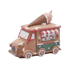 Decoracion De Furgoneta De Mazapan Alto 22 an. 26 L. 13.5 C5, Multicolor, Deco Spirit (61626)