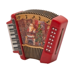 Decoracion De Acordeon, a. 19 an. 26 L. 7.7 Musica - Movimiento - Led, C5, Multicolor, Deco Spirit (83406)