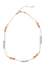 Collar Arcoiris Dorado Boutique, Great Pretenders (04165)