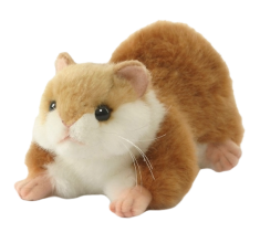 Peluche De Hamster. 17cm, HANSA (37389)