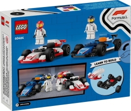 Set de LEGO Coches de F1® Williams Racing y Haas F1®, juego de construcción (60464)