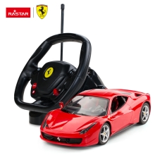 Coche De Juguete Ferrari 458 Italia Radiocontrolado 1:14, Rastar (06851)