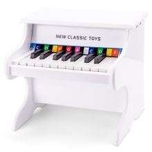 Piano Blanco - 18 Teclas, New Classic Toys (01565)