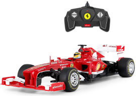 Coche De Juguete Ferrari F1 Radiocontrolado En Miniatura 1:18, Rastar (07421)
