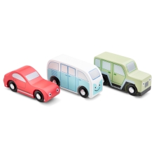 Set De Vehiculos / Coches - 3 Uds., New Classic Toys (19324)