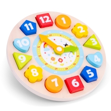 Puzzle Reloj De Madera, New Classic Toys (82526)