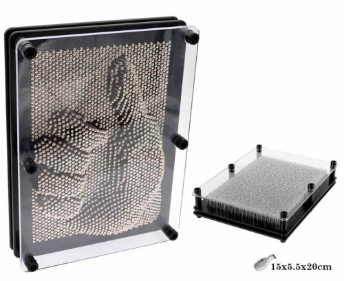 Pin Art 3d Metal Mediano 15x5,5x20cm, Trediser (42339)