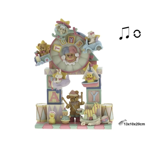 Noria Musical Giratoria Baby ABC Beige 13x9,5x20cm, Trediser (00418)