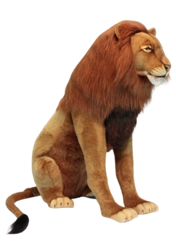 Juguete De Peluche Cabeza De Leon 80cm.l, Hansa (6327)