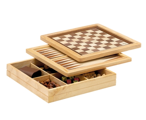 Ajedrez, Damas Y Backgammon, Cayro (06037)