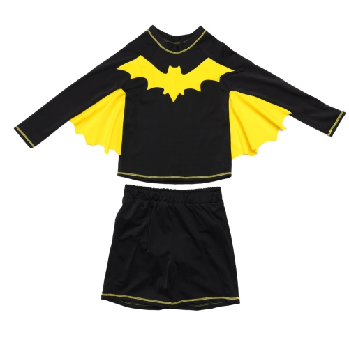 Traje De Baóo Super Bat - 2 Piezas, Talla Ee. Uu. 3-4, Great Pretenders (71939)