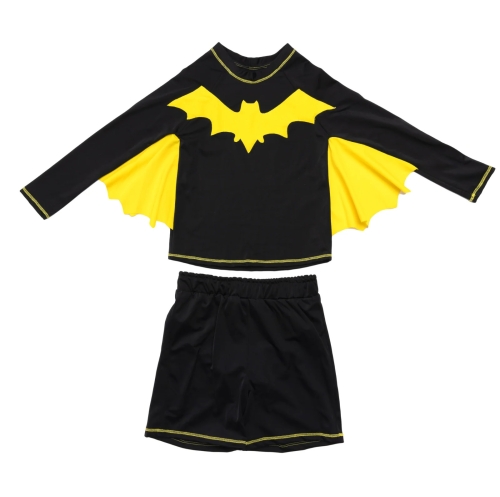 Traje De Baóo Super Bat - 2 Piezas, Talla Ee. Uu. 5-6, Great Pretenders (71953)