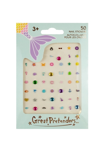 Mermaid Nail Stickers, Great Pretenders (77032)