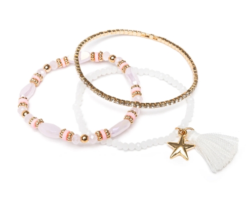 Boutique Pulsera Estrella En Ascenso 3 Piezas, Great Pretenders (00174)