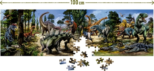 Puzzle Panoramico (250 Piezas) T-rex World, Spiegelburg (75489)