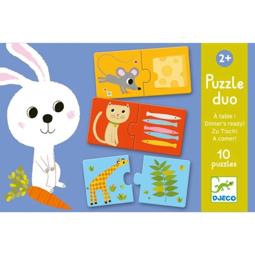 Educativos Puzzle Duo a Comer, Top Toys (38166)