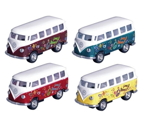 Volkswagen Classical Bus (1962), Metal, Goki (12087)