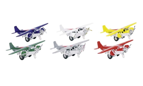 Avion De Metal, L= 14 Cm, Goki (12124)