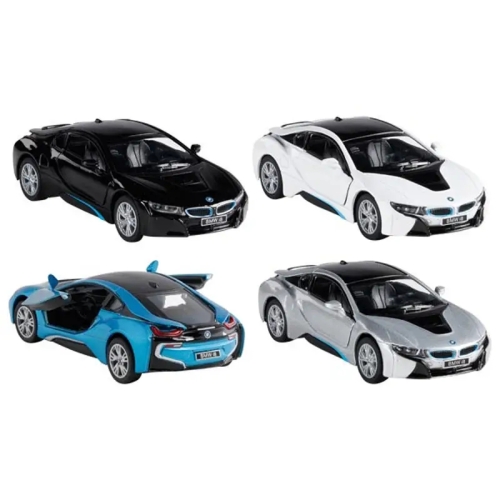Bmw I8, Metal, 1:36, L= 12,5 Cm, Goki (12304)