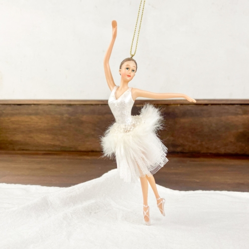 Juegos Tul Lago De Los Cisnes Bailarina Orn Culo/3 Wh 19cm, Goodwill (01517)