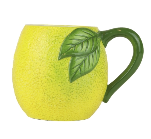 Taza Limón Tt Yl-grn 15,5cm Apta Para Lavavajillas, GoodWill (68084)