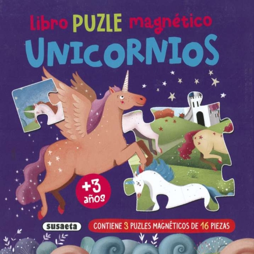 Unicornios Libro Puzle, Susaeta (97985)