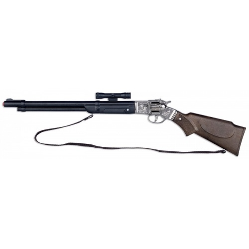 Rifle Cowboy Canones De Plastico, en Caja, Gonher (10409)