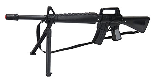 Fusil De Asalto 8 Tiros, Negro, en Caja, Gonher (11864)