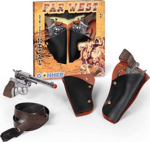 Far West- Doble Revolver 101-0, Gonher (14803)