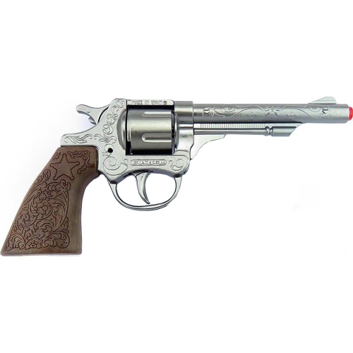 Wild West Set 8 Tiros, Revolver Y Cartuchera, Gonher (20101)