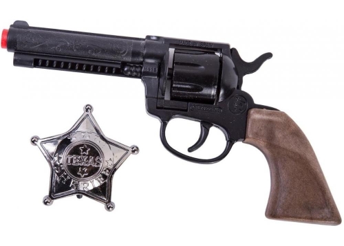 Wild-west Revolver Plastico 8 Tiros, Playset, Gonher (20408)