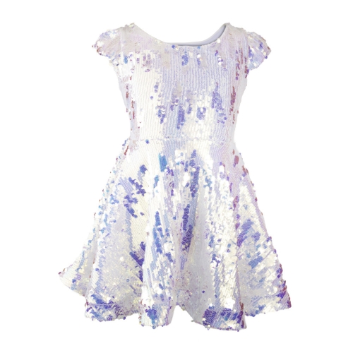 Vestido Reina Del Concierto Con Lentejuelas, Talla Us 5-6, Great Pretenders (18153)