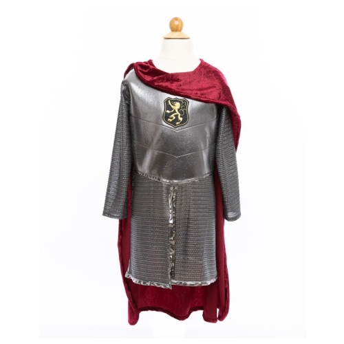 Silver Knight Cape, Size Us 5-6, Great Pretenders (61865)