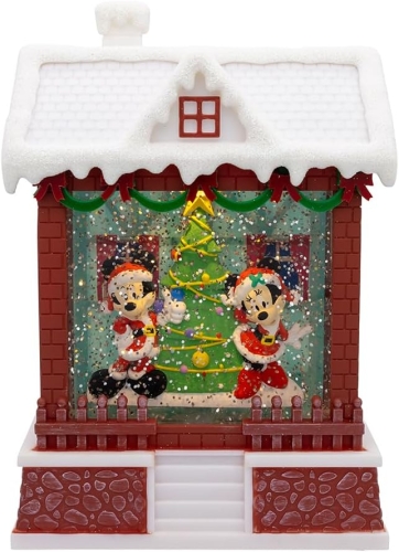7.5 Mickey Santa Lantern W-warm White Led, 2 Way Switch. Use, Christmas Inspirations (49763)