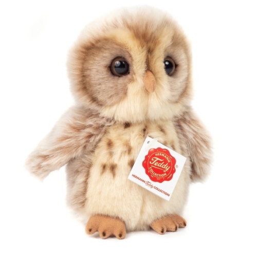 Owl Light-brown 16 cm, Hermann Teddy (94170)