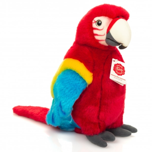 Scarlet Macaw 27 cm, Hermann Teddy (94178)