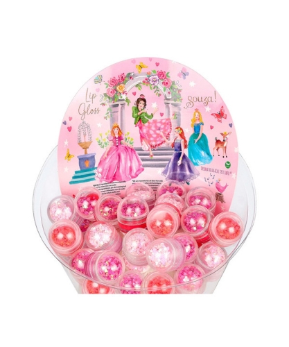 Lipgloss Confetti (in Bowl 6+6+6+6 Pcs), 1 Pc, Souza (83762)