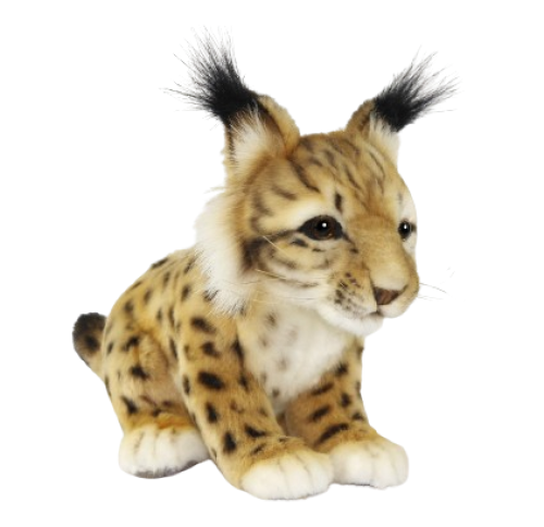 Peluche Bebe Lince Espanol, Longitud 26 Cm., HANSA (72984)