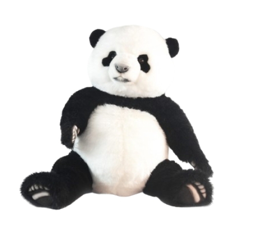 Hansa Peluche Panda, Altura 65 cm, Hansa (66785)