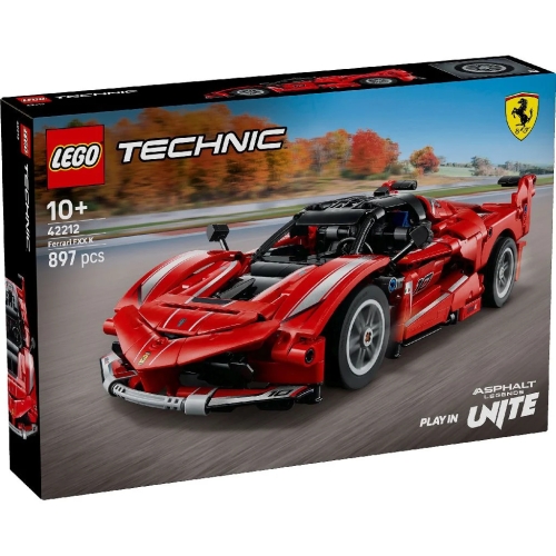 Set de LEGO Ferrari FXX K, juego de construcción (42212)
