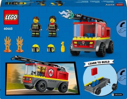 Set de LEGO Camion de Bomberos con Escalera, juego de construcción (60463)