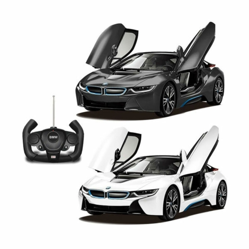 Coche De Juguete Bmw I8 Radiocontrolado Modelo 1:14, Rastar (08466)