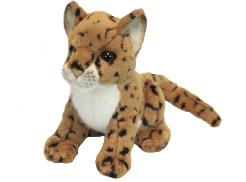 Peluche Cachorro De Leopardo, Altura 16 cm, Hansa (24556)