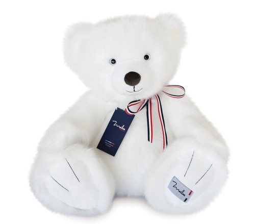 Peluche oso, 50 cm, Color Blanco Nieve, Mailou (01228)