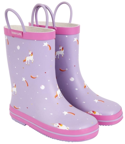 Botas De Goma Para Ninos De 3 A 4 Anos, Sunny Life (44827)