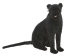 Juguete De Peluche Pantera Negra. Asiento.62cm, Hansa (5638)