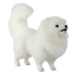 Juguete De Peluche Perro Pomerania Blanco 49cm.l, Hansa (7324)